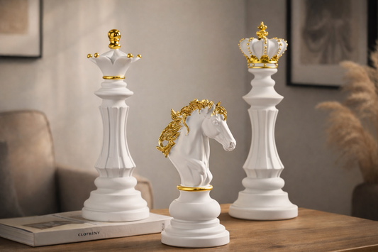 Conjunto Escultórico Échecs Royale