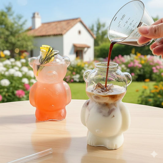 Copo Urso Aura – Vidro Escultural